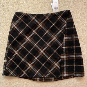 Hollister Plaid Mini Skirt Size Small